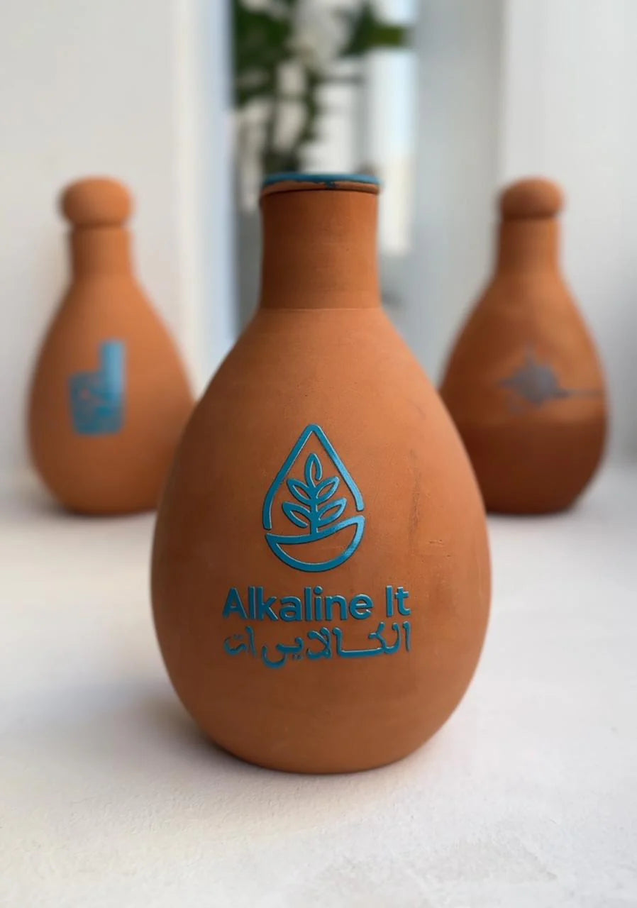 Clay bottle AlkaOla original design